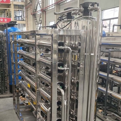 1 ton yüksek kaliteli ters osmose ekipmanlarının çift aşamalı yapılandırması