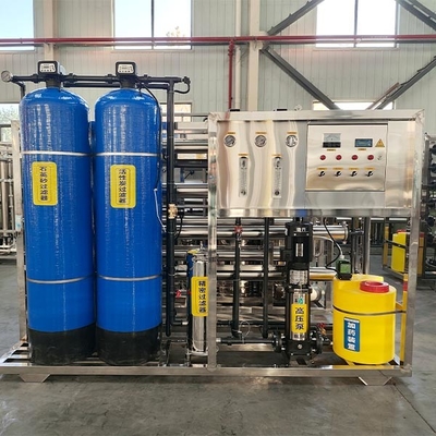 Tek aşamalı Ters Osmoz Sistemi Su Arıtma Tesisi 2000 L/H düşük fiyatlı