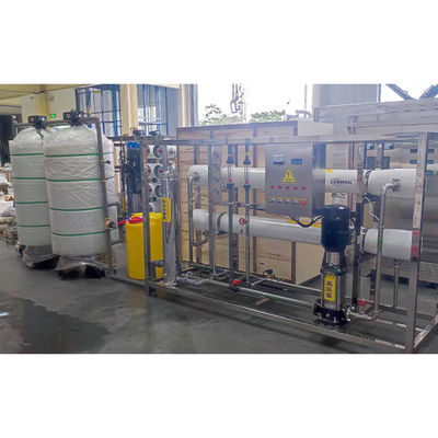 Endüstriyel içme suyu arıtma için PLC kontrolü 4T/h Ters Osmoz Sistemi