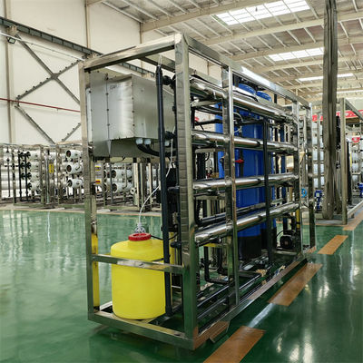 2000LPH Otomatik RO Ticari Ters Osmoz Su Arıtma Tesisi Fiyat