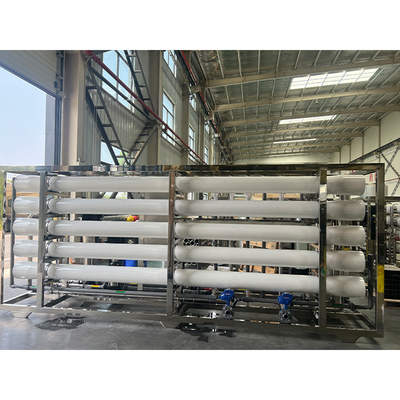 Akıllı İzleme 8t/H Çift Aşama Ters Osmoz Su Temizleme Ekipmanı
