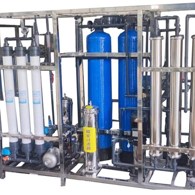 0.25 Ton Çift Aşamalı PVC Ters Osmoz Su Arıtma Ekipmanı Yüksek Verimlilik