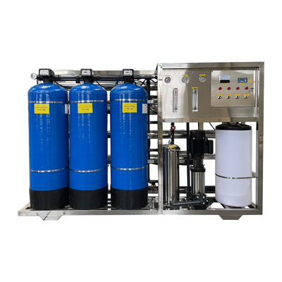 2T Mineral Birim Saf Su Temizleyici Ekipmanı Temizleme Tesisi Filtre Makinesi Filtrasyon Temizleme Makinesi